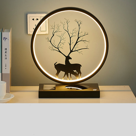 Mobile Wireless Charging Desk Lamp