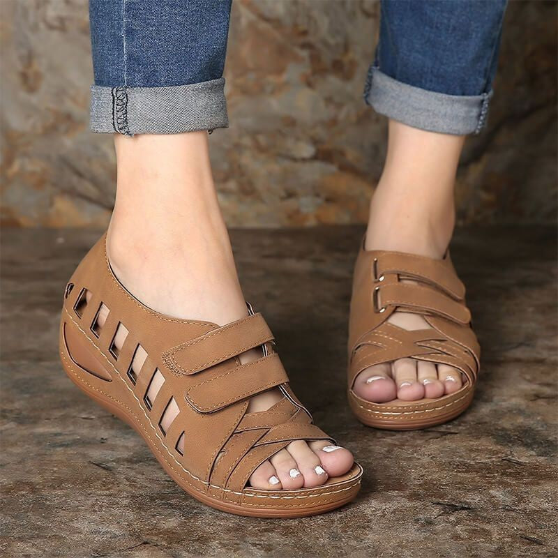 Summer Women Sandals Wedge Sandals Casual Women Shoes Ladies Platform Sandalias Plus Size Open Shoes Plus Size