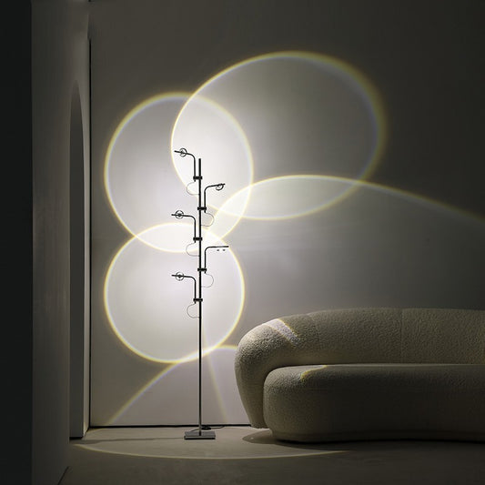 Floor Lamp Sunset Atmosphere Sunset Dawn Floor Light Lamp