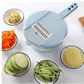 8 In 1 Mandolin Kitchen Slicer With Strainer