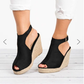 Fashion Women Platform Sandals Peep Toe Spartan Sandals Women Summer Wedges High Heel Shoes