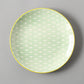 Creative Japanese ceramic plate large flat plate