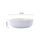 Luxury White Ceramic Stoneware Dinnerware Set