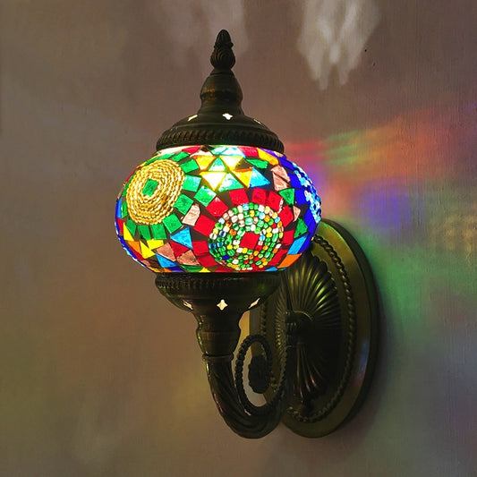 Retro Nostalgic Romantic Handmade Wall Lamp