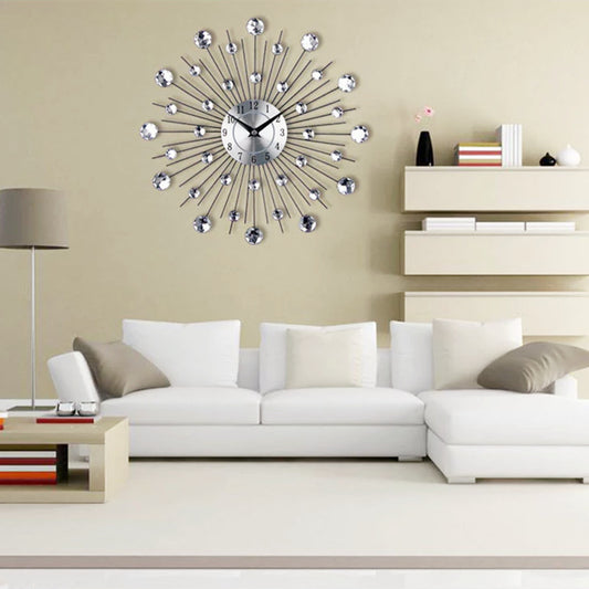 Large Creative Contemporary Round Wall Clock