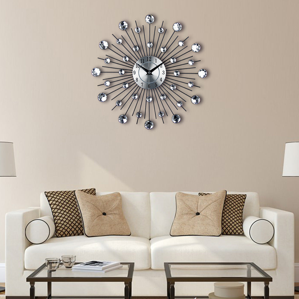 Large Creative Contemporary Round Wall Clock