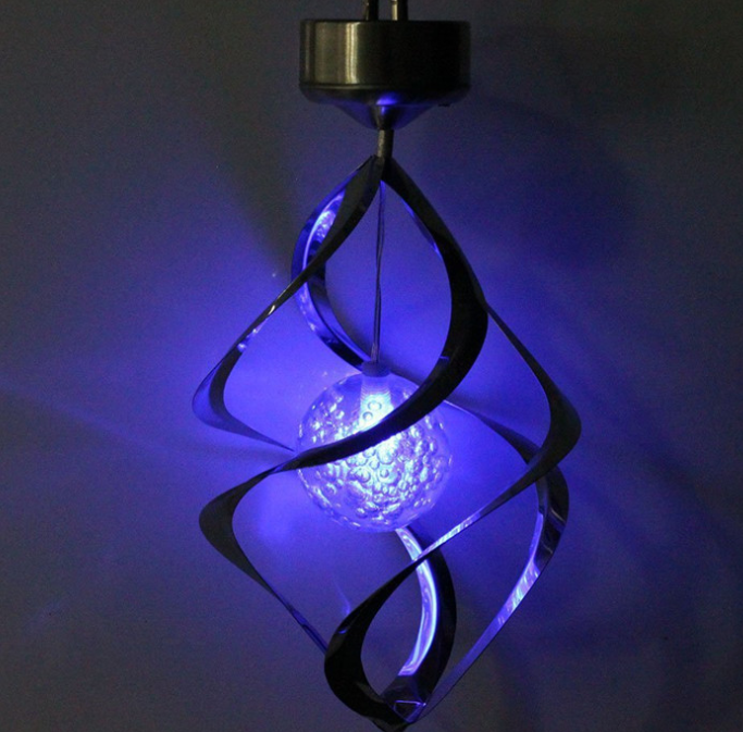 LED Color Changing Solar Wind Chime Light