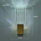 Modern Simple And Light Luxury Crystal Wall Lamp