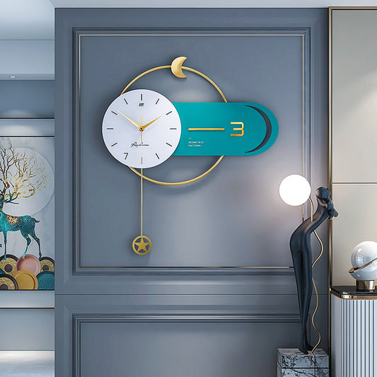 Modern Simple Wall Clock Home Decoration Clock Light Luxury Wall Clock