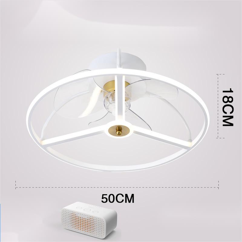 Ceiling Fan Lamp Nordic Creative Modern Invisible Chandelier