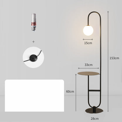 One Piece Minimalist Bedroom Bedside Lamp