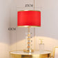 Light Luxury Crystal Table Lamp Postmodern Simple And Warm