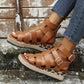 New Fashion Woven Hemp Rope Platform Wedge Sandals For Women