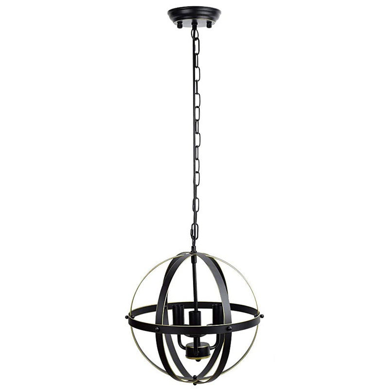 Retro Industrial Style Wrought Iron Lamp