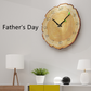 Vintage Retro Oak Wood Wall Clock