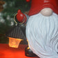 Garden Resin Statue Of  Christmas Solar Lantern