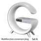 New Intelligent G Shaped LED Lamp Bluetooth Speake Wireless Charger Atmosphere Lamp App Control For Bedroom Home Decor