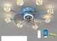 Nordic Ceiling Fan Lights Living Room Dining Room Full Of Stars