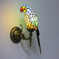 American Pastoral Tiffany Parrot Lamp