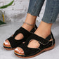 Casual Sandals Summer Shoes For Women Low Heels Velcro Shoes