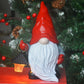 Garden Resin Statue Of  Christmas Solar Lantern