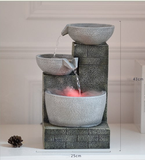 Modern Simple Desktop Fountain Humidifier