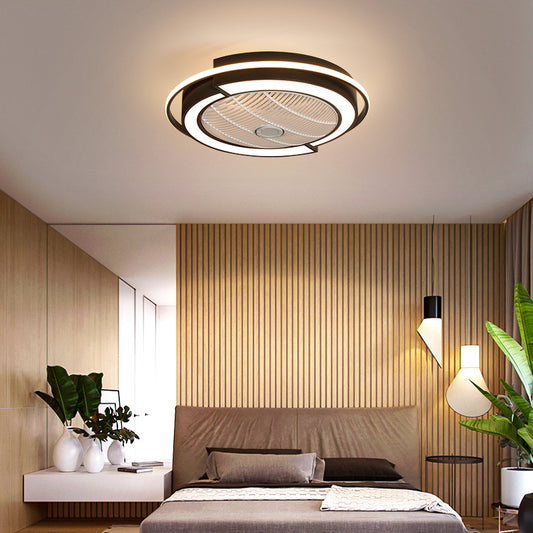 Bedroom Led Ceiling Fan Light Dining Room Home