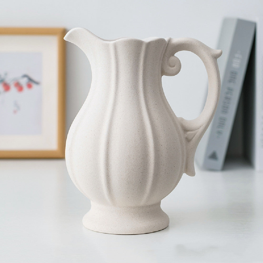 Plain Embryonic Ceramic Vase Decoration