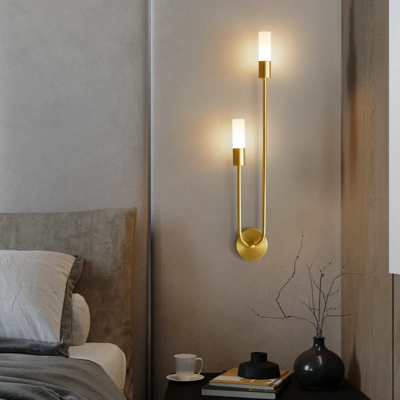 All Copper Wall Lamp Simple Aisle Exhibition Hall Bedroom Wall Lamp