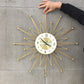 Wall Hanging Creative Wrought Iron Wall Clock Fashion