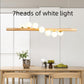 Chandelier Solid Wood Modern Minimalist Log