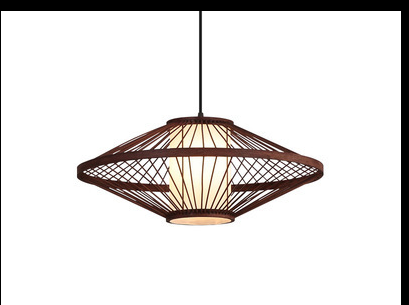 Modern Chinese Bamboo Chandelier Art Lamp Restaurant