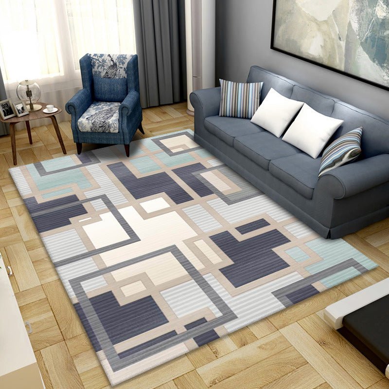 Simple geometric printing carpet | Decor Gifts and More