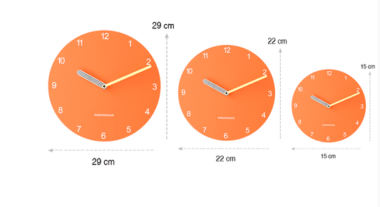 Modern Minimalist Artist Paint Wall Clock