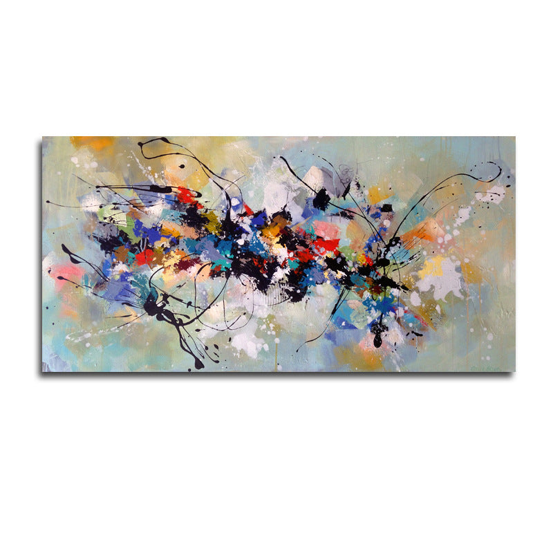 Abstract color painting canvas mural | Decor Gifts and More