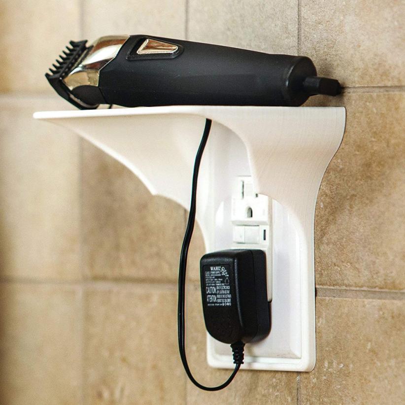 Ultimate Outlet Shelf Easy Installation Wall Outlet Shelf Power Perch Shelf Storage Hold