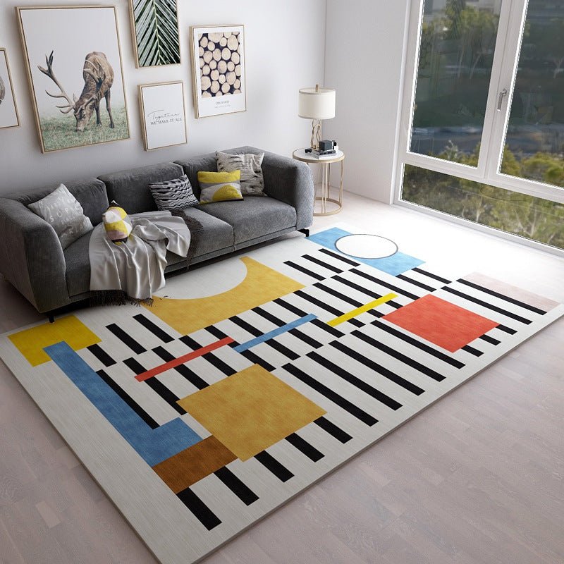 Modern Minimalist Carpet Living Room Coffee Table Blanket | Decor Gifts and More