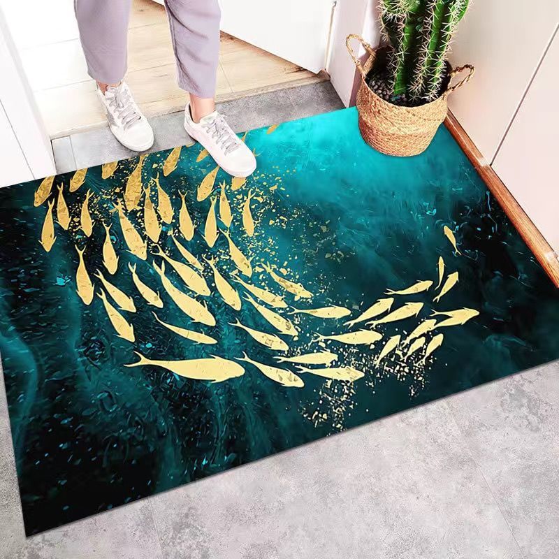 Carpet Floor Mat Dirt Resistant Door Mat Household Door Mat Bedroom Living Room Anti Slip Water Absorbent Mat | Decor Gifts and More