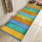 Kitchen Mat Bedroom Living Room Carpet Entrance Doormat Home Hallway Balcony Floor Mat Wood Pattern Bathroom Anti-Slip Long Rug | Decor Gifts and More