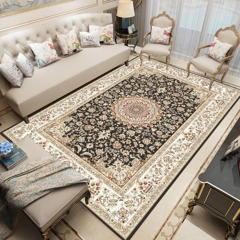 Persian Small Floral Living Room Carpet Turkish-style Carpet European-style Home Carpet Is | Decor Gifts and More