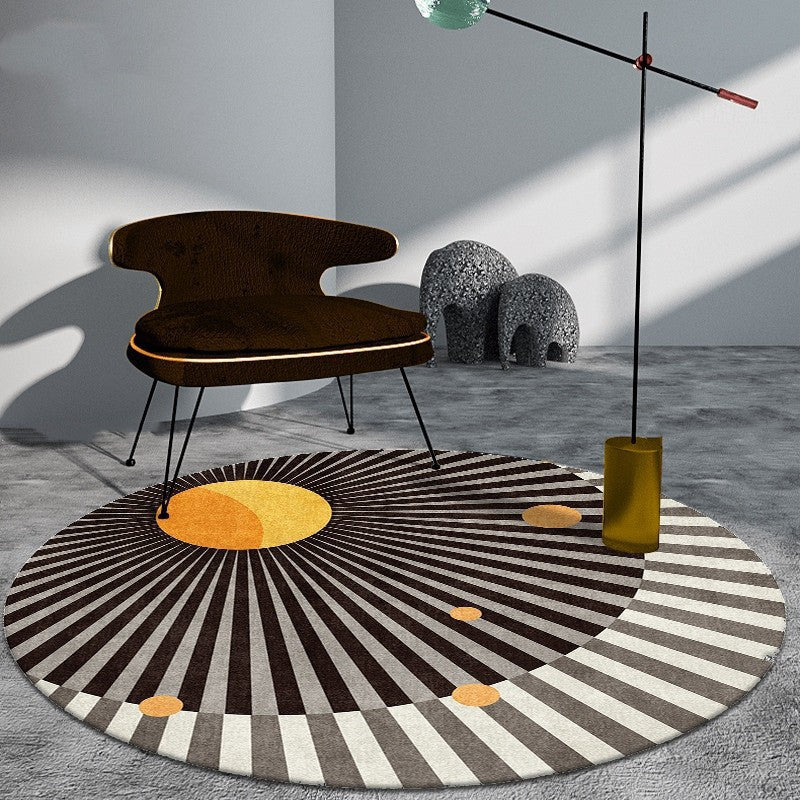 Dirt-resistant Office Computer Underfoot Round Carpet Pad | Decor Gifts and More