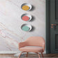 Colorful round Macaron eclipse wall lamp | Decor Gifts and More