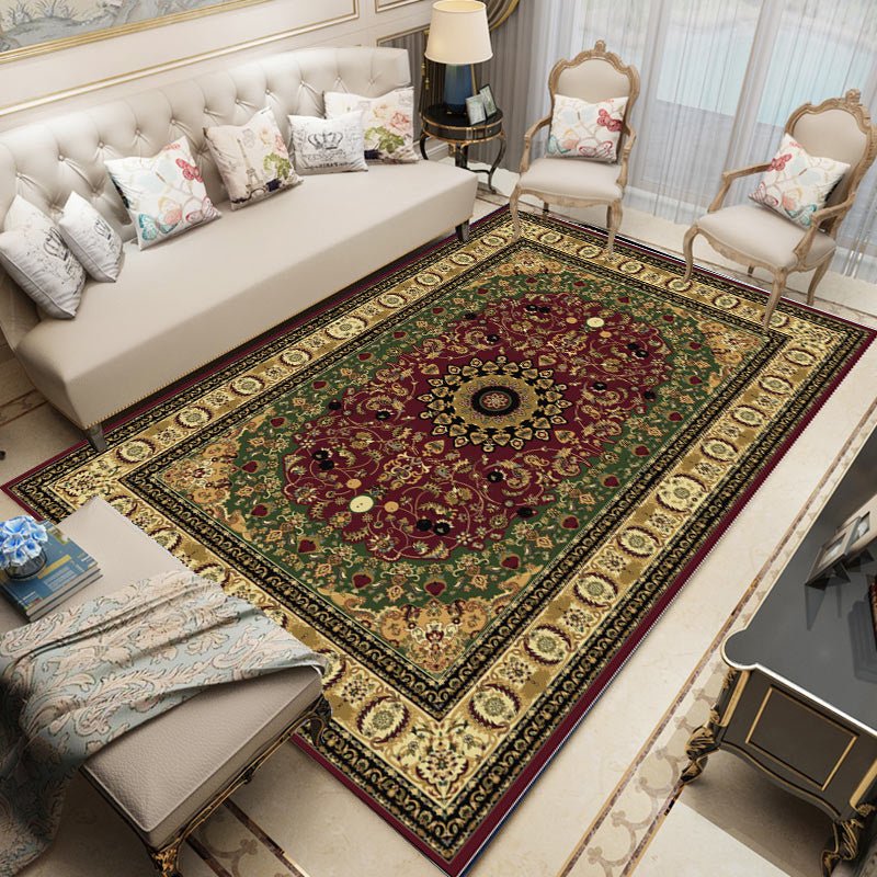 Persian Small Floral Living Room Carpet Turkish-style Carpet European-style Home Carpet Is | Decor Gifts and More