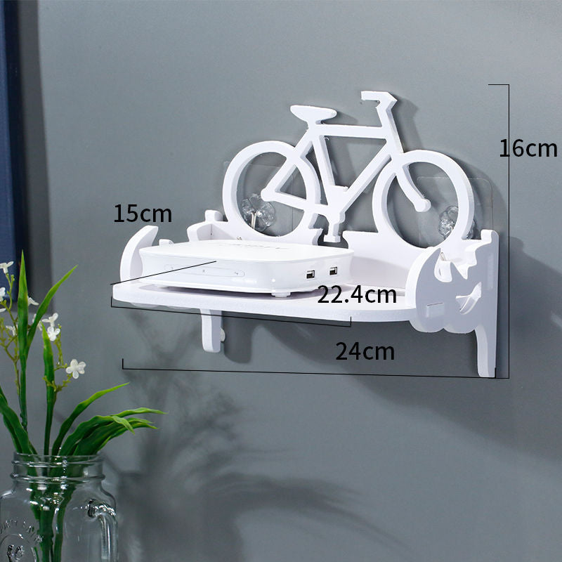 Perforation-Free Wall Shelf Bedroom Wall Hanging Bathroom | Decor Gifts and More