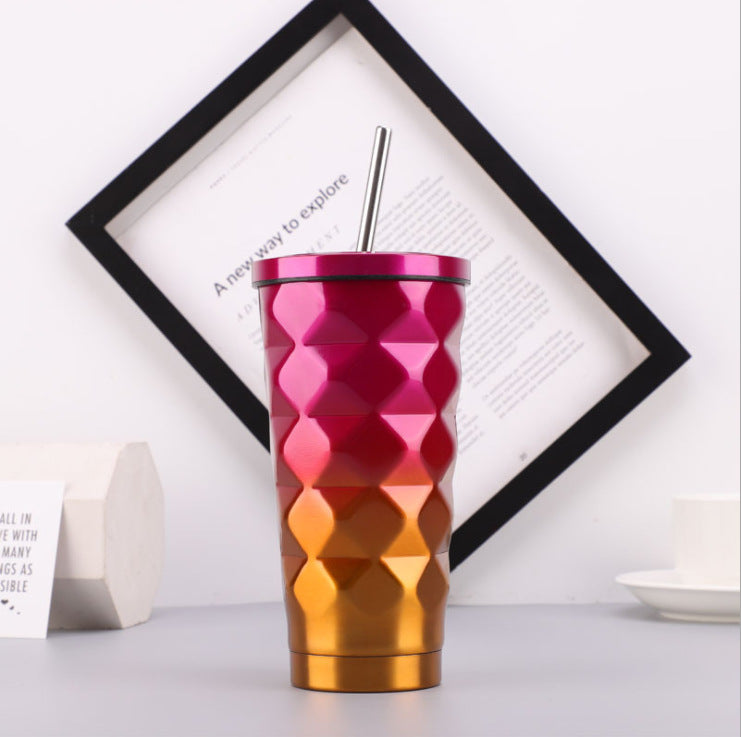 Stainless steel diamond mug | Decor Gifts and More