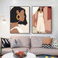 Fashion retro girl mural | Decor Gifts and More