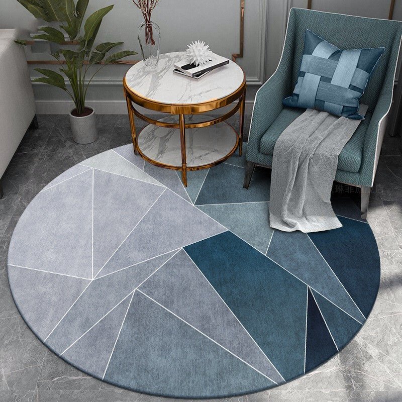 Dirt-resistant Office Computer Underfoot Round Carpet Pad | Decor Gifts and More