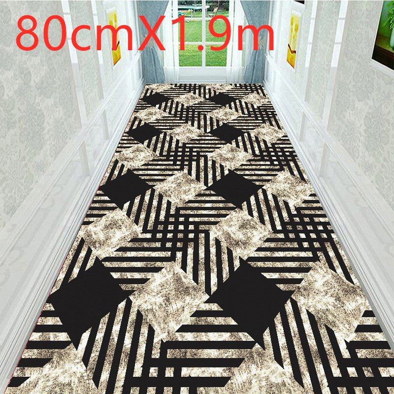 Printed Non-Slip Corridor Aisle Carpet Hotel Mall Entrance Hall Passage Mat | Decor Gifts and More