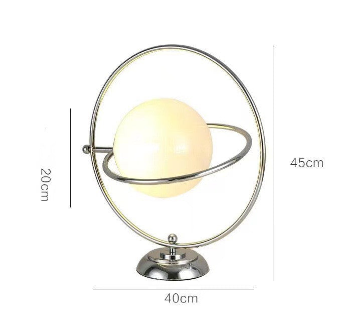 Medieval Rotary Art Table Lamp Retro Glass | Decor Gifts and More