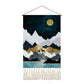 Home Decoration Tassel Hanging Painting Landscape Art Tapestry | Decor Gifts and More